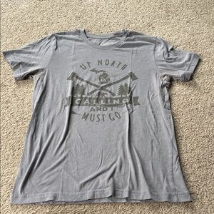 Gray Graphic T-Shirt